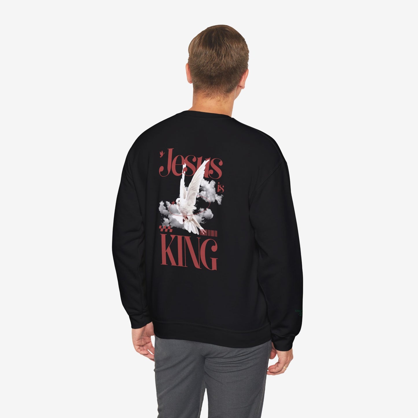 Jesus Is King Graphic Unisex Crewneck