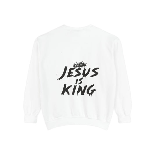 Jesus Is King Unisex Crewneck