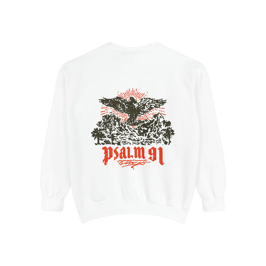 Psalm 91 Eagle Unisex Crewneck