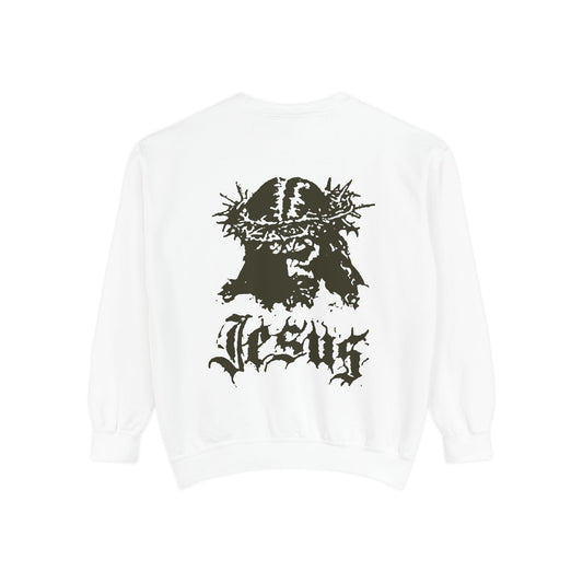 Jesus Crown of Thorns Unisex Crewneck