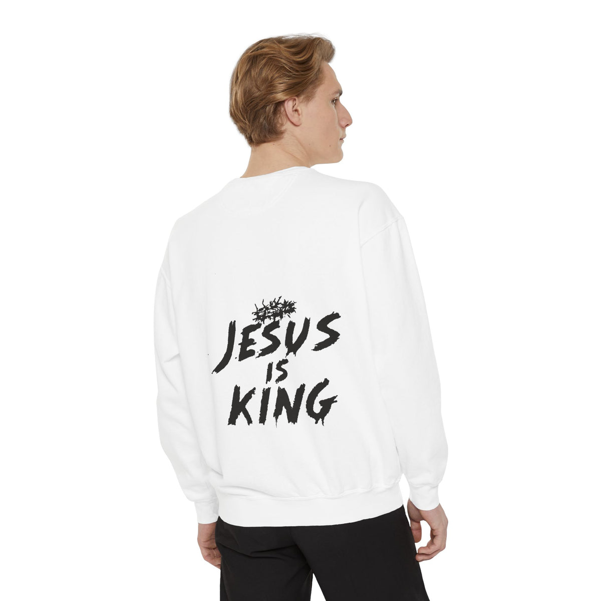 Jesus Is King Unisex Crewneck