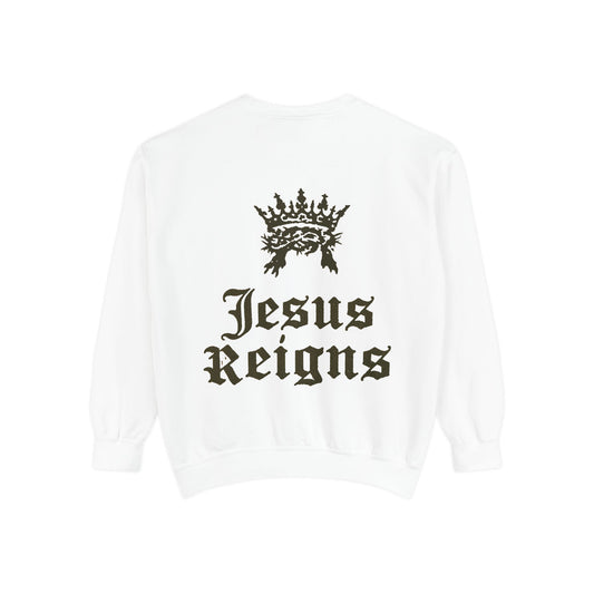 Jesus Reigns Unisex Crewneck