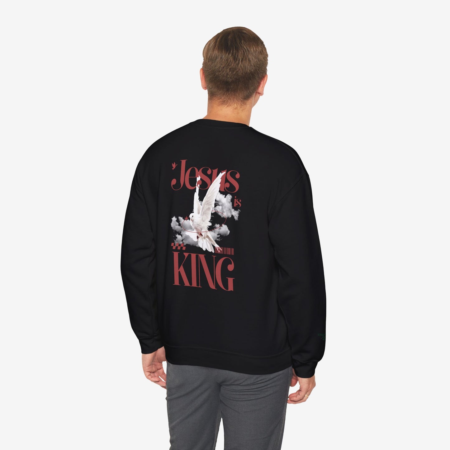 JESUS is KING Graphic Crewneck