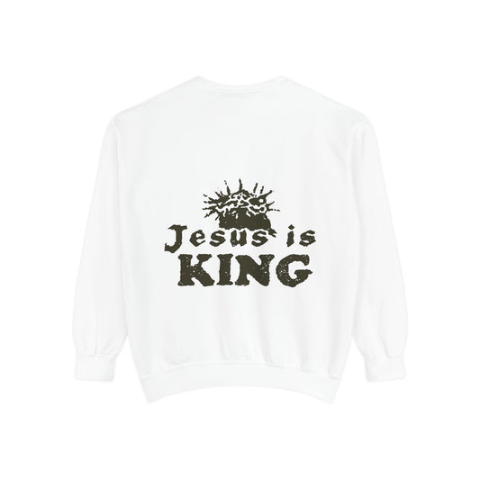 Jesus Is King Unisex Crewneck