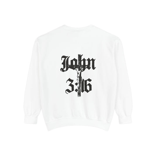 John 3:16 Cross Unisex Crewneck