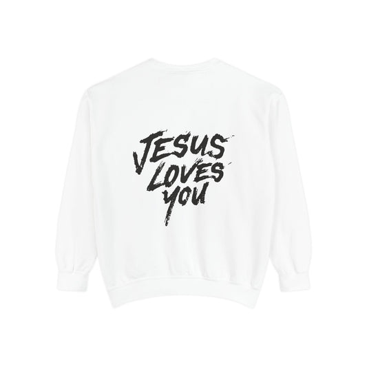 Jesus Loves You Unisex Crewneck