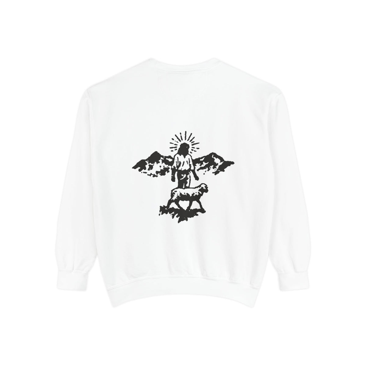 Shepherd at Sunrise Unisex Crewneck