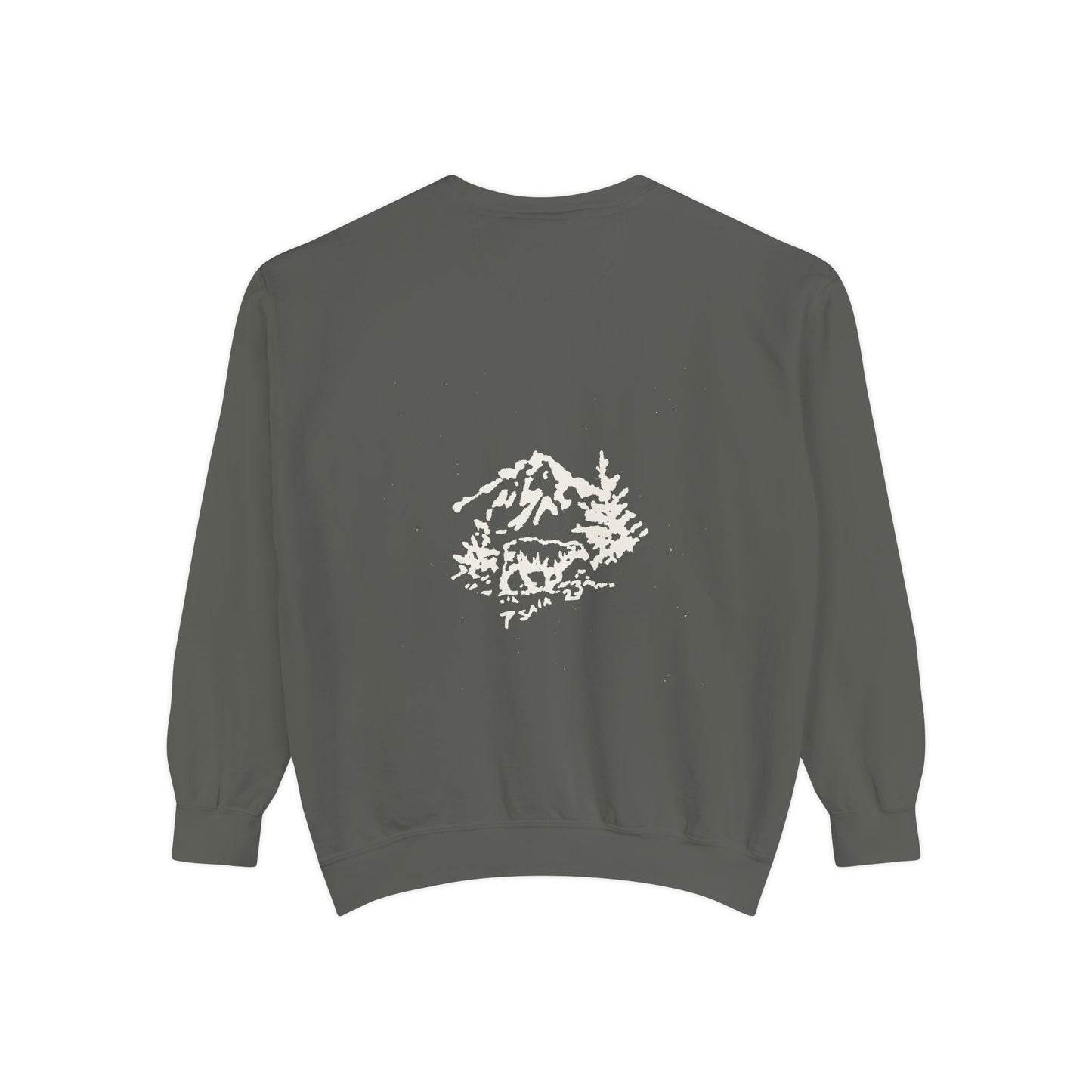 Mountains and Sheep Unisex Crewneck