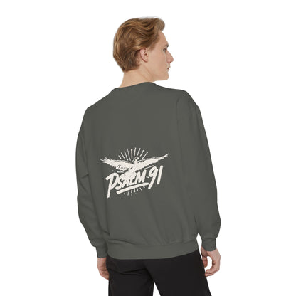 Psalm 91 Eagle Unisex Crewneck