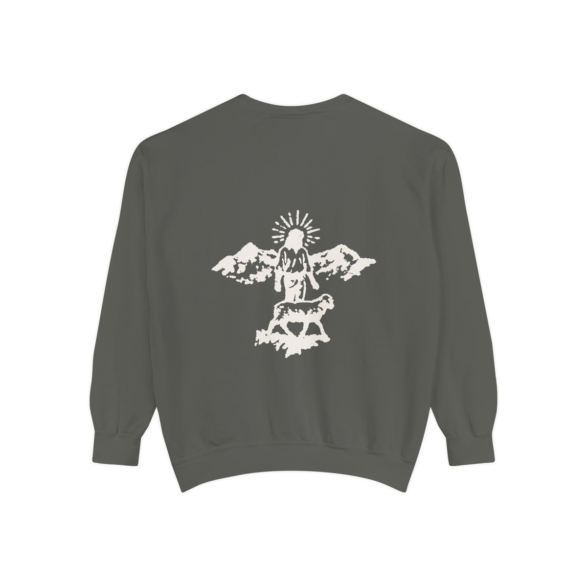 Shepherd at Sunrise Unisex Crewneck
