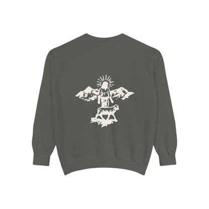 Shepherd at Sunrise Unisex Crewneck