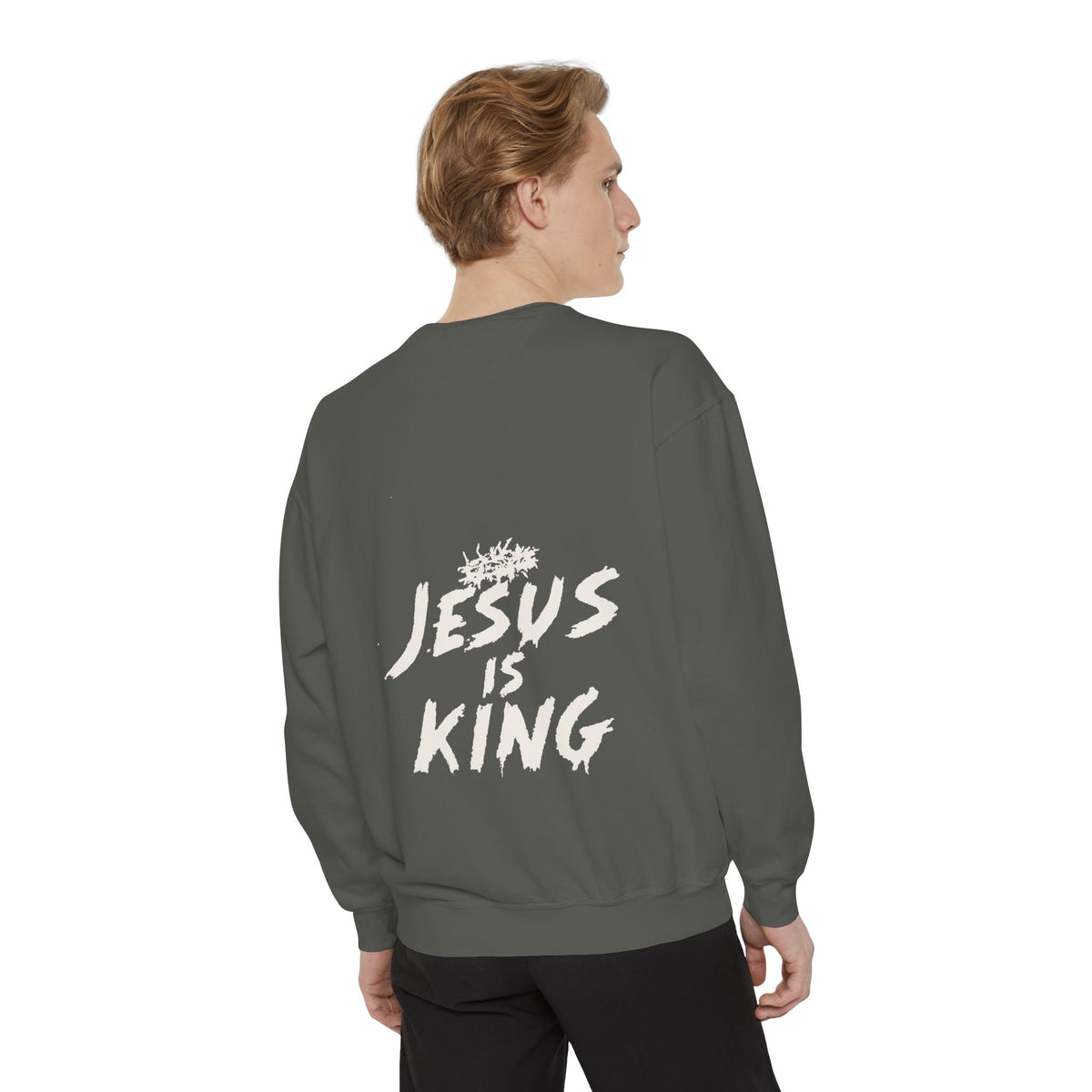 Jesus Is King Unisex Crewneck