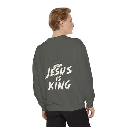 Jesus Is King Unisex Crewneck