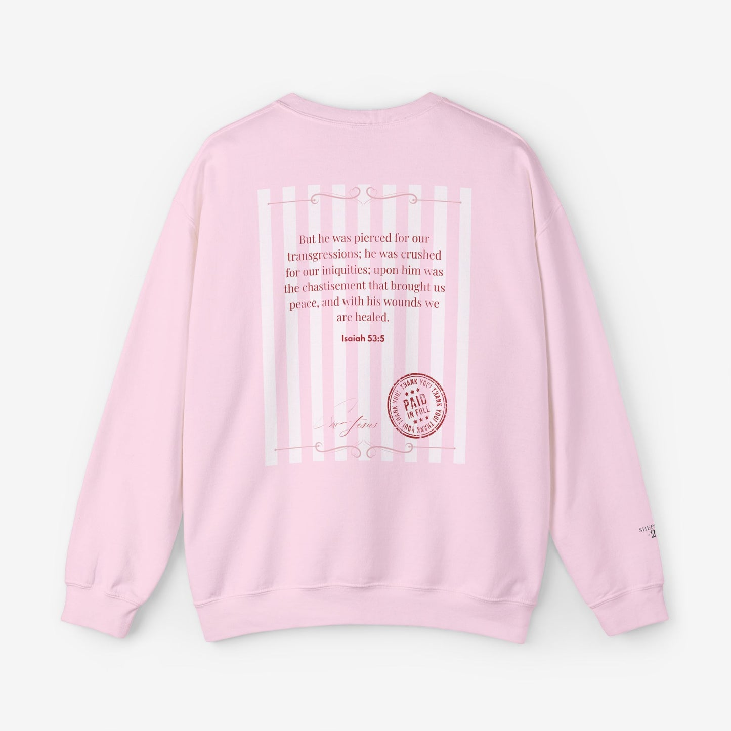 Isaiah 53:5 Crewneck