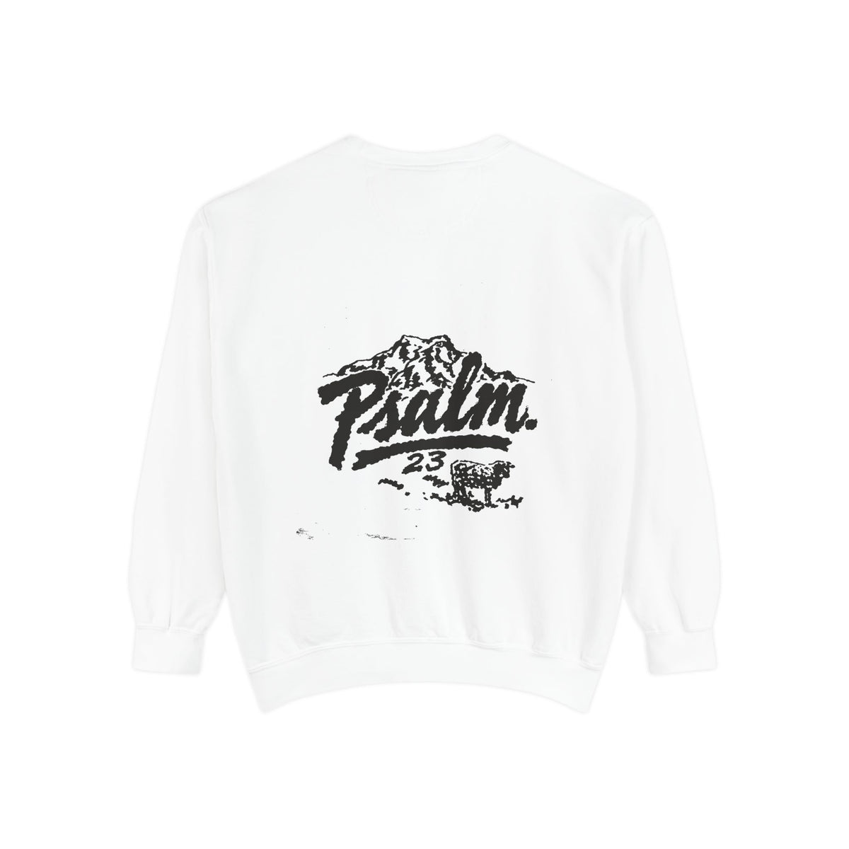 Psalm 23 Script Unisex Crewneck
