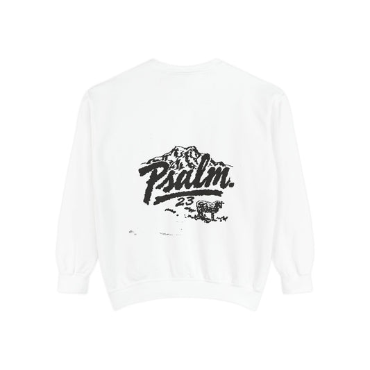 Psalm 23 Script Unisex Crewneck