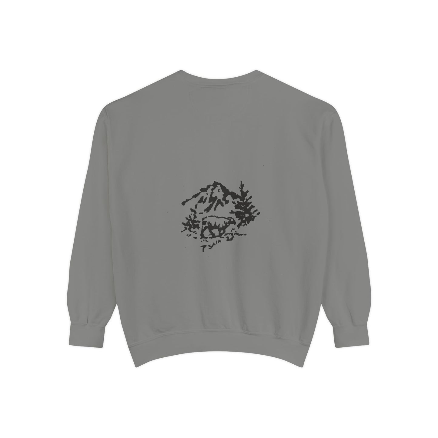 Mountains and Sheep Unisex Crewneck