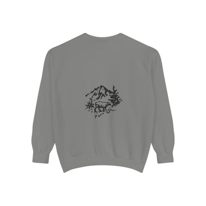 Mountains and Sheep Unisex Crewneck