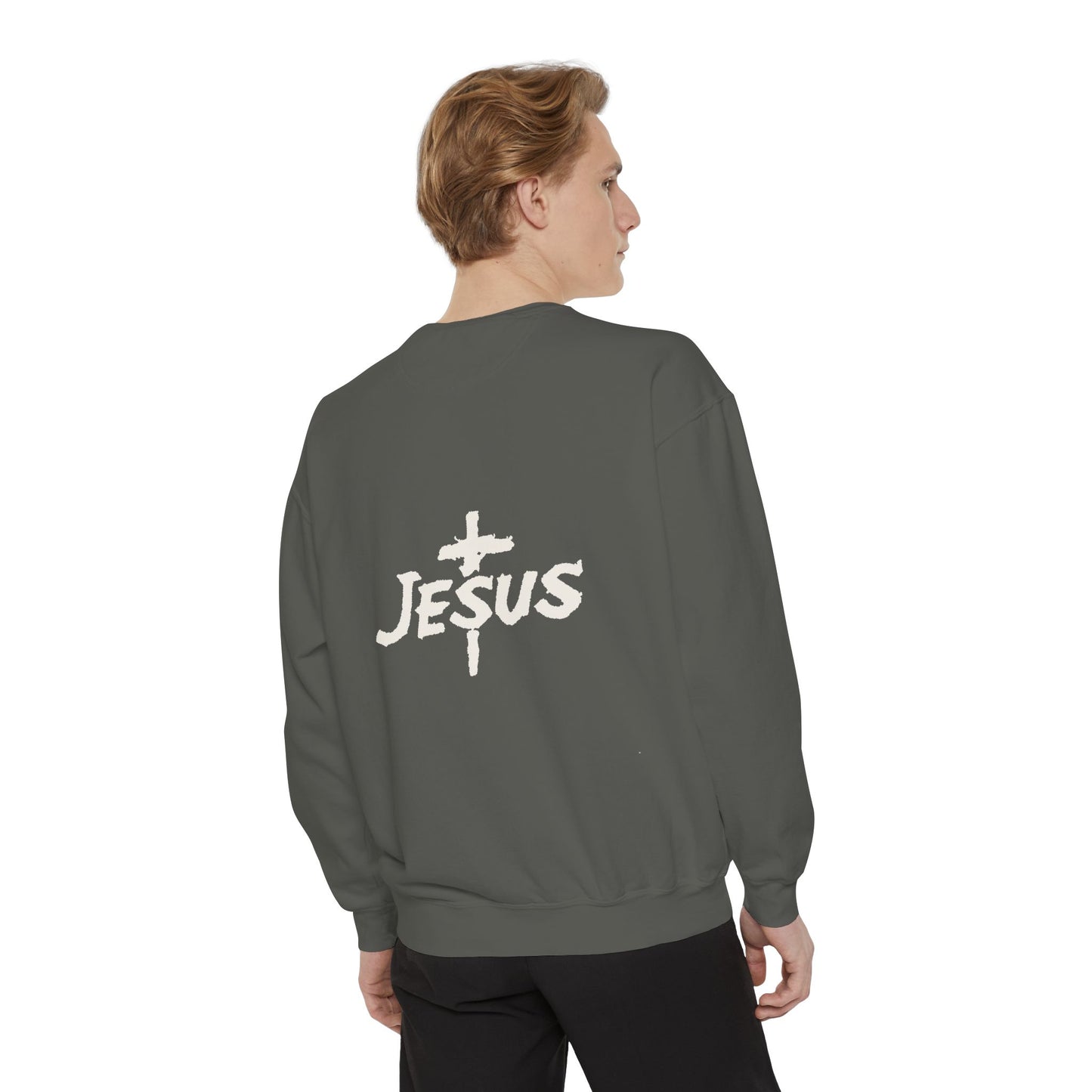 Jesus Cross Unisex Crewneck