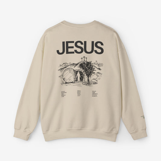 JESUS Crewneck